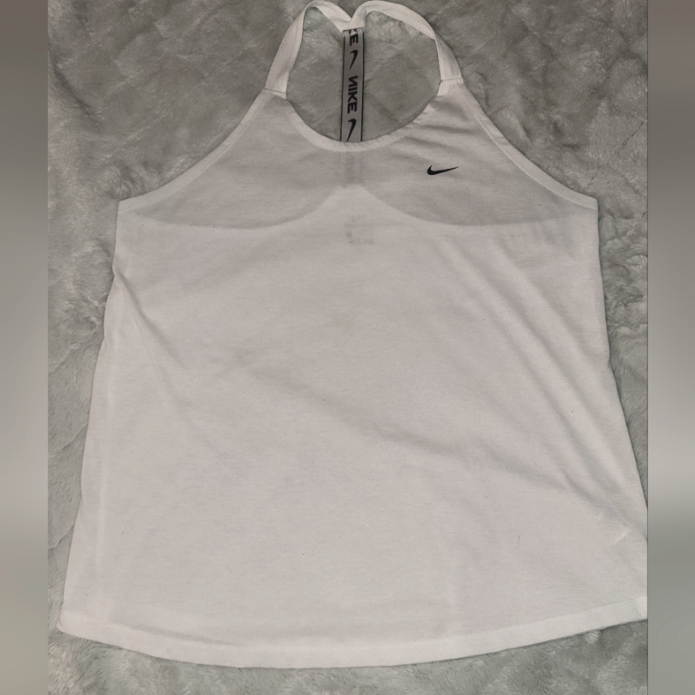 Women's Nike Dri-Fit white tank - Size XL